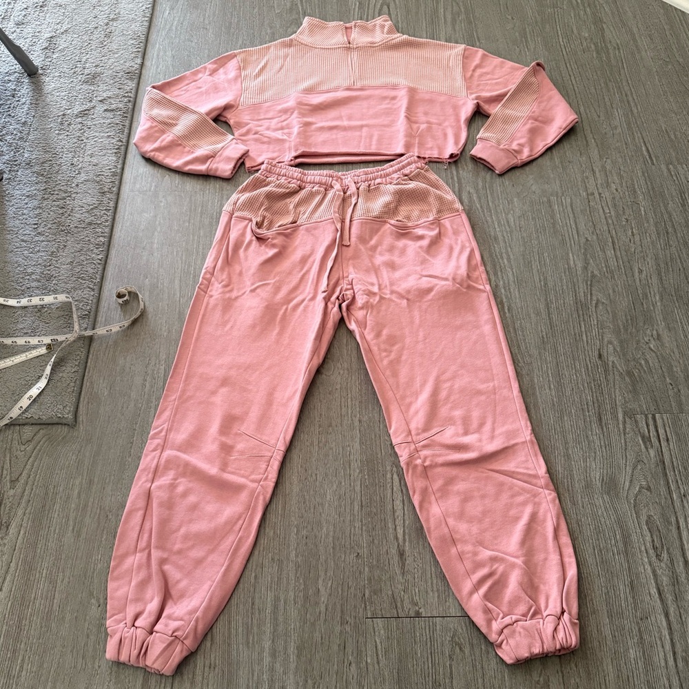 POL Pink Two-Piece Set